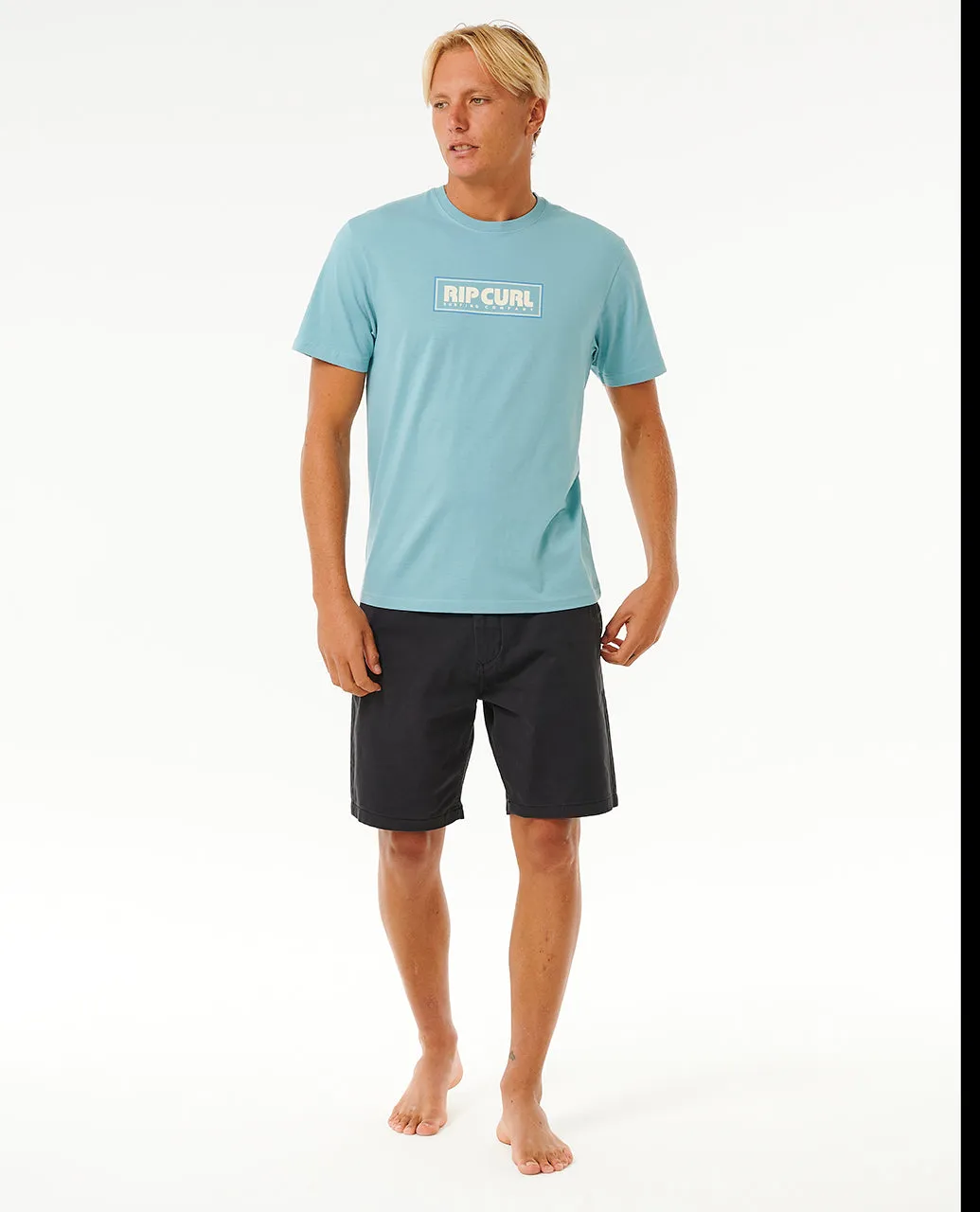 BIG MUMMA ICON TEE - BLUE/GREY