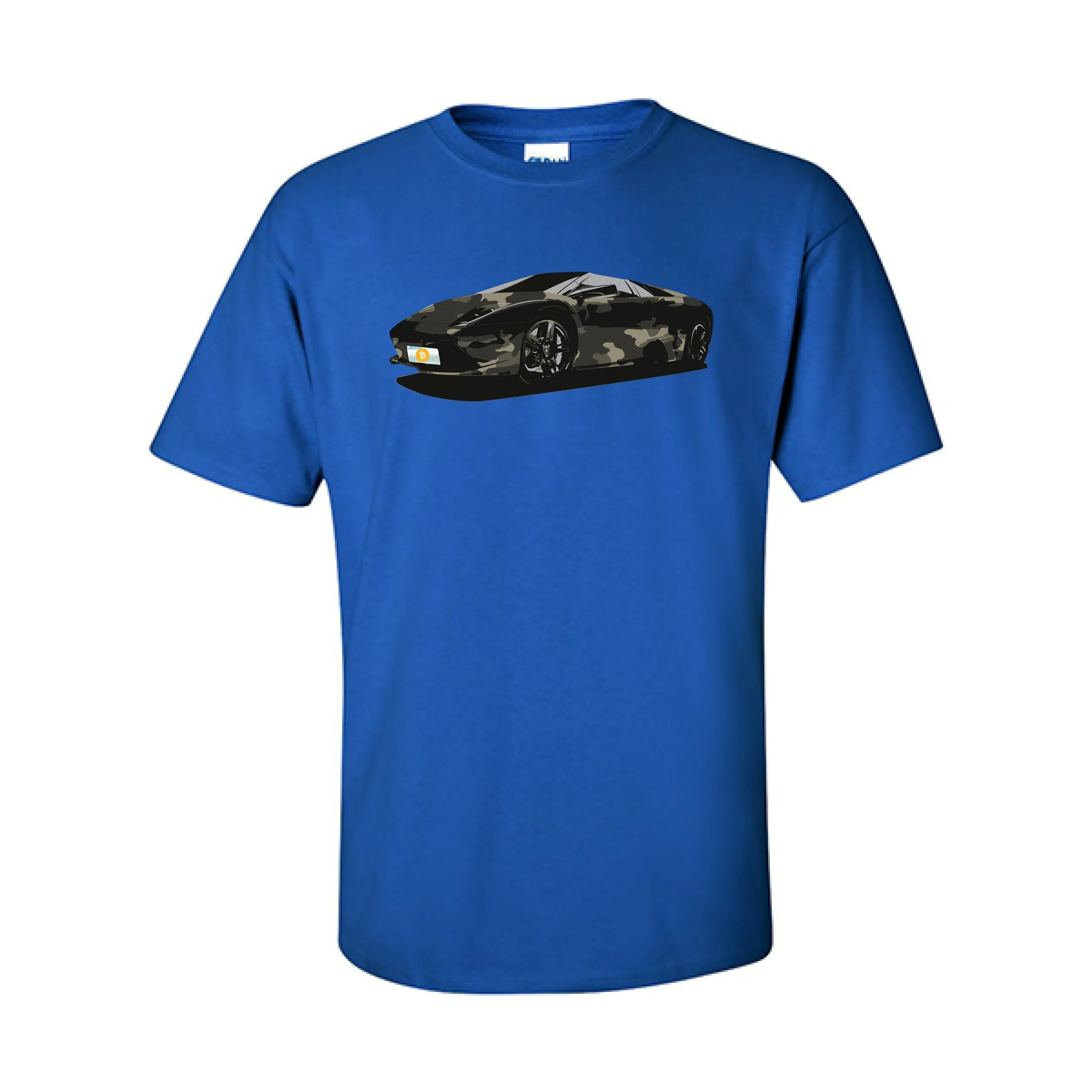 Bitcoin Lambo Next Level T-Shirts