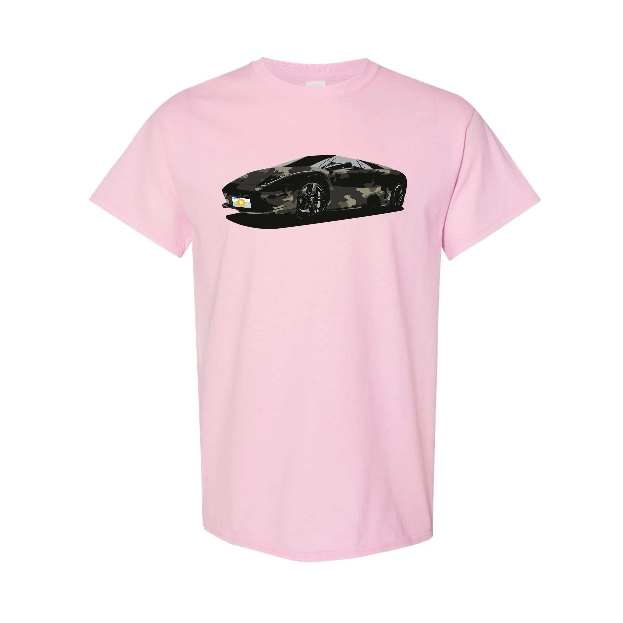Bitcoin Lambo Next Level T-Shirts