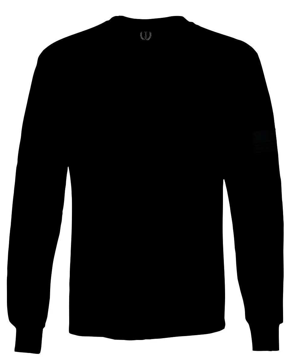 Black Fonts New York Bronx NYC Cool City Street wear mens Long sleeve t shirt
