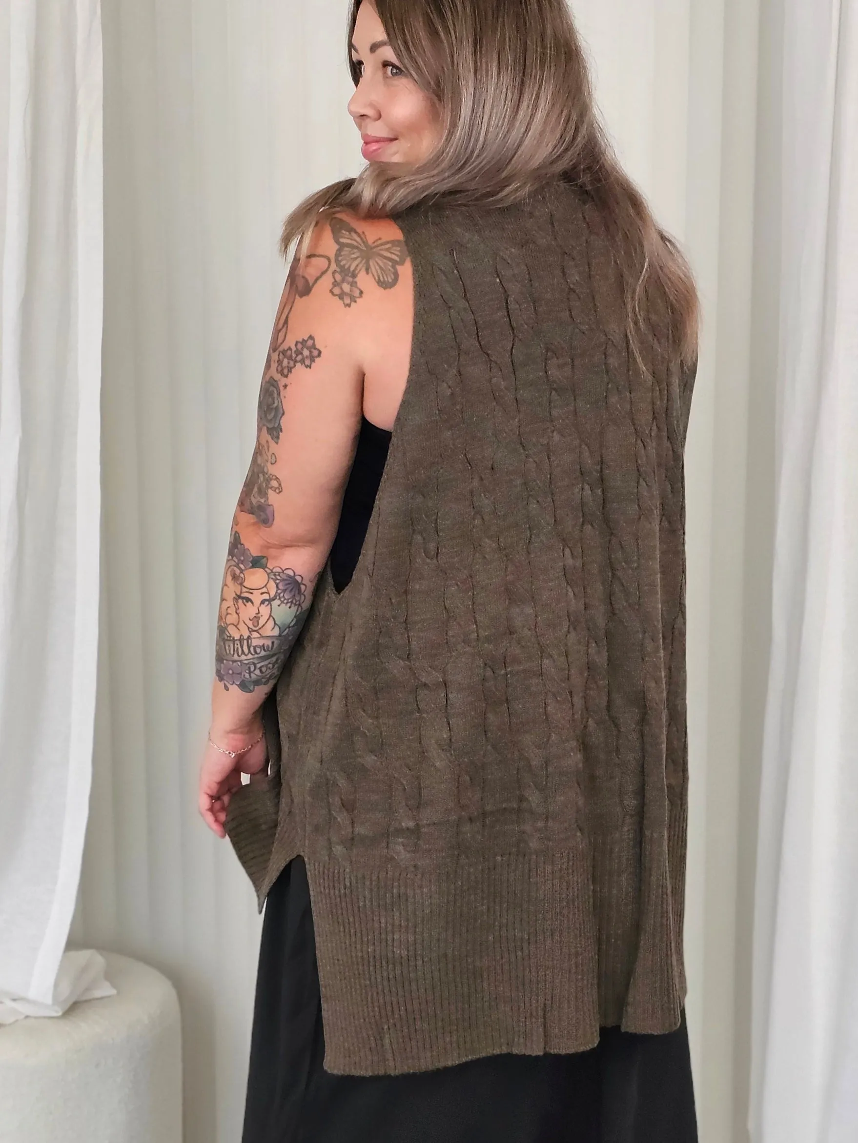 Blake Vest - Moss