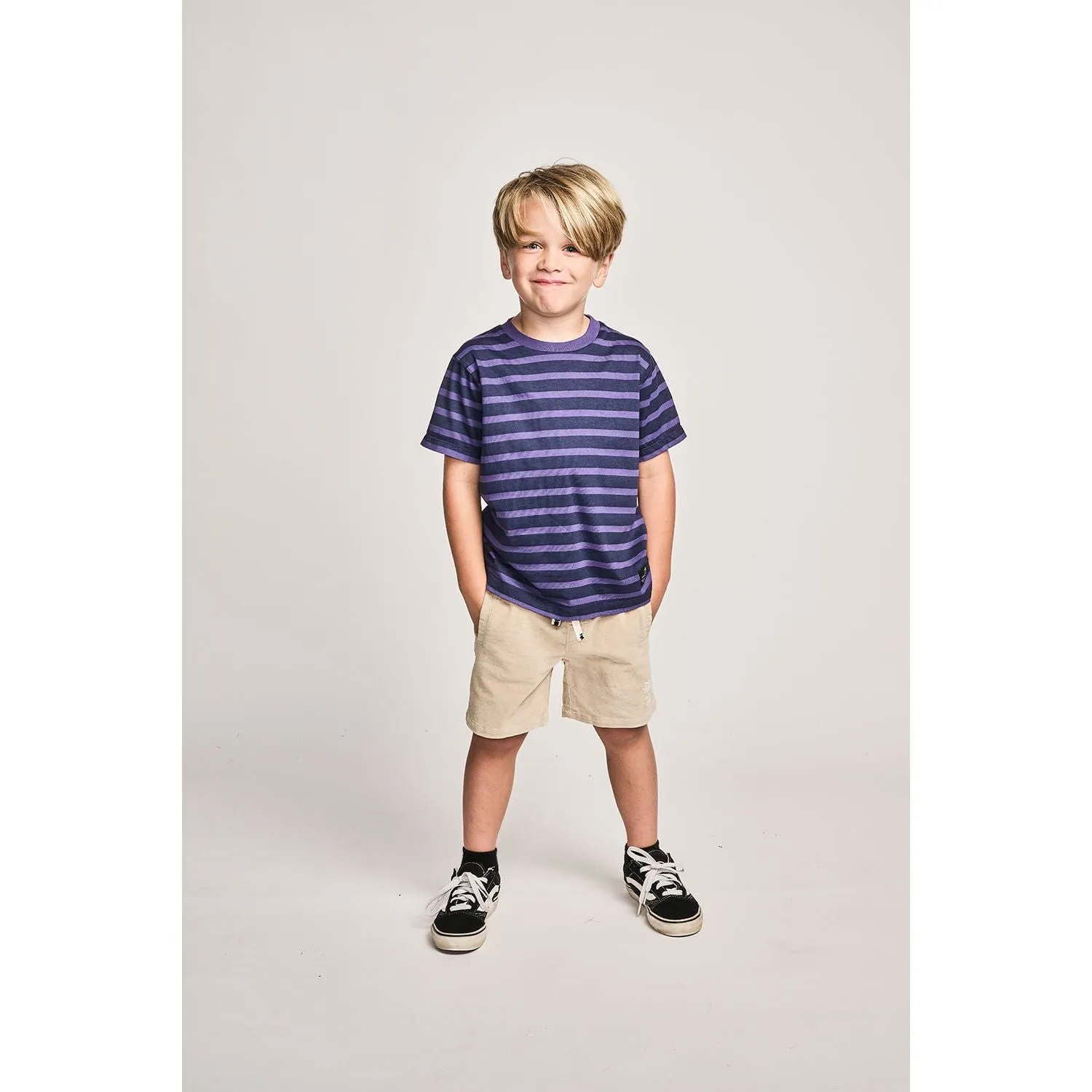 Blinds Ss Tee - Purple Blue