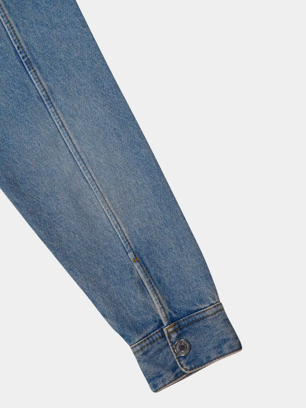 Blue Cotton Ami de Coeur Overshirt