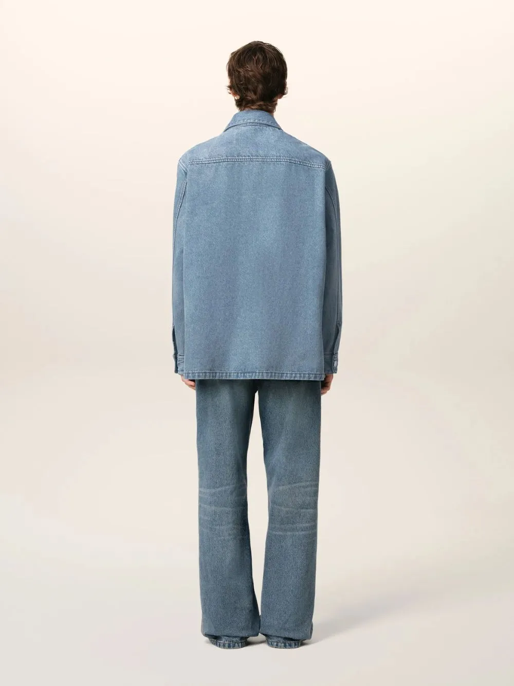 Blue Cotton Ami de Coeur Overshirt