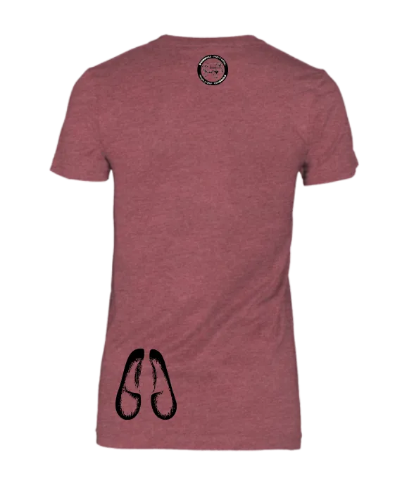 Blue Wildebeest T-Shirt For The Ladies
