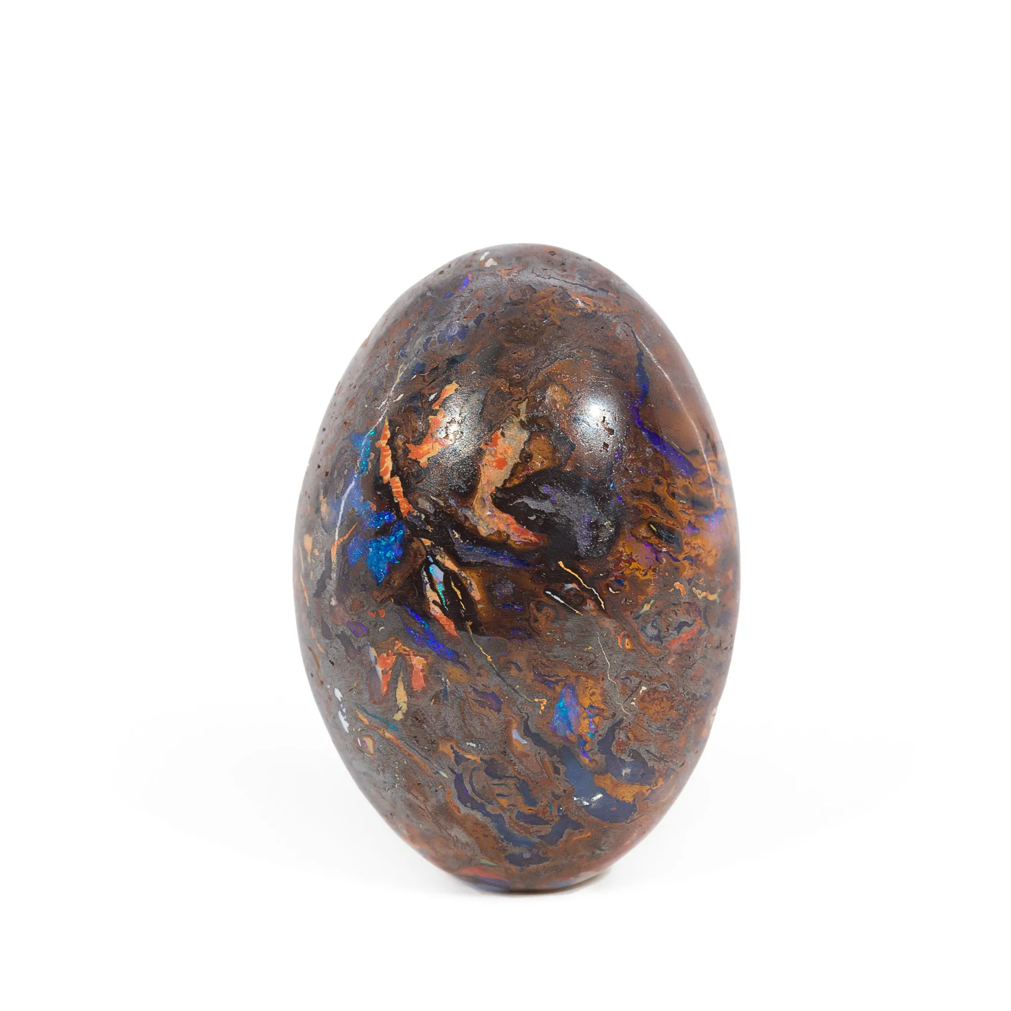 Boulder Opal 32.9mm 47.2 Carat Gemstone Cabochon
