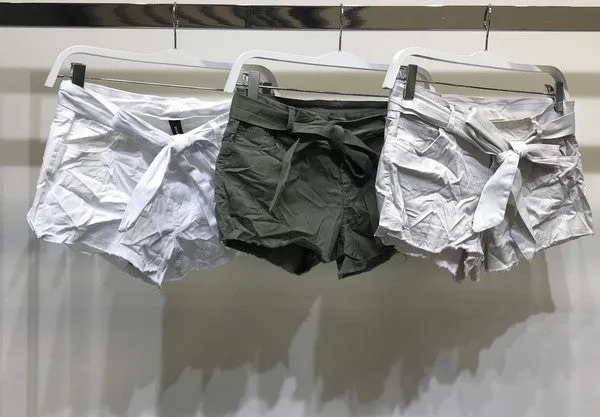 Bow Tie Crinkle Shorts