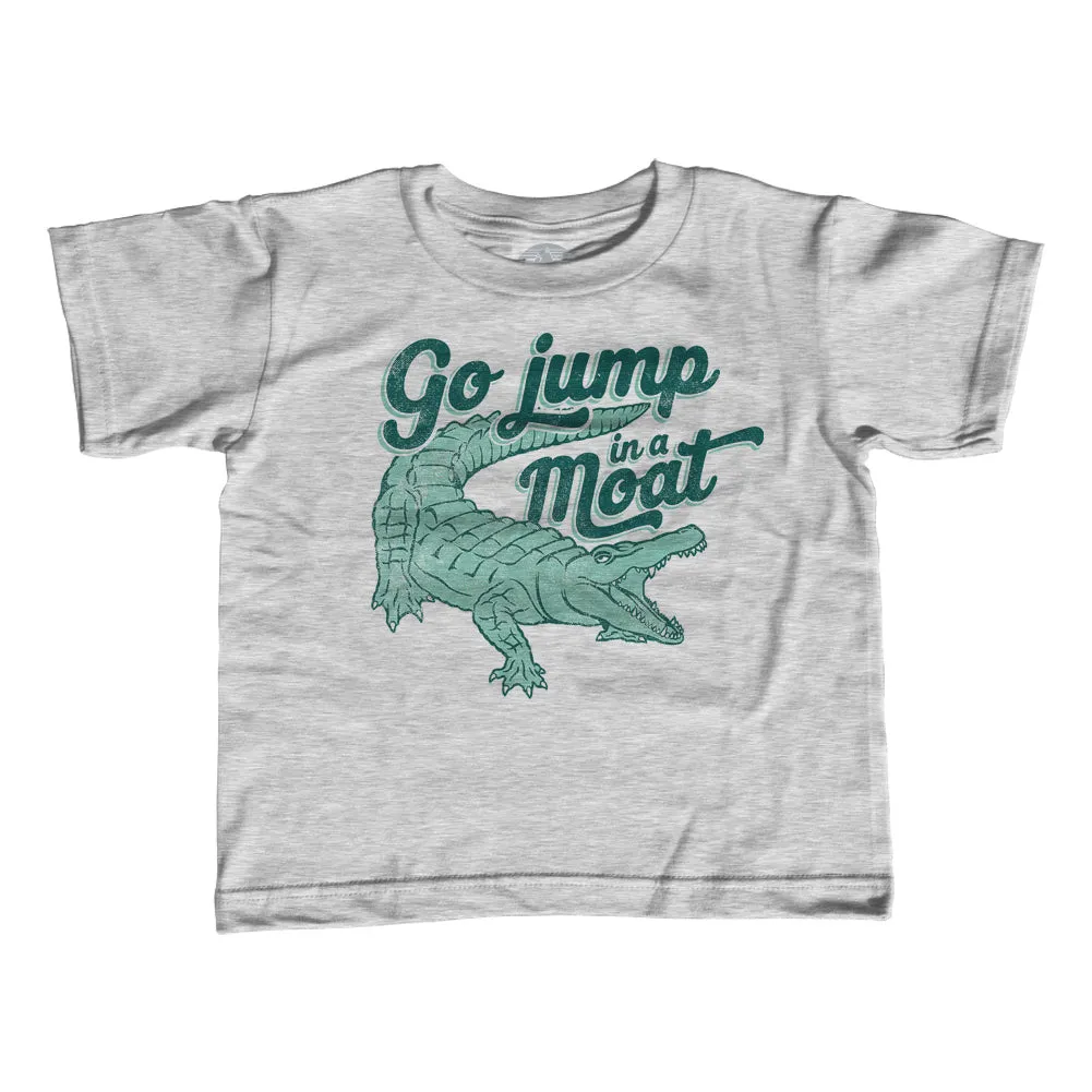 Boy's Go Jump in a Moat Alligator T-Shirt