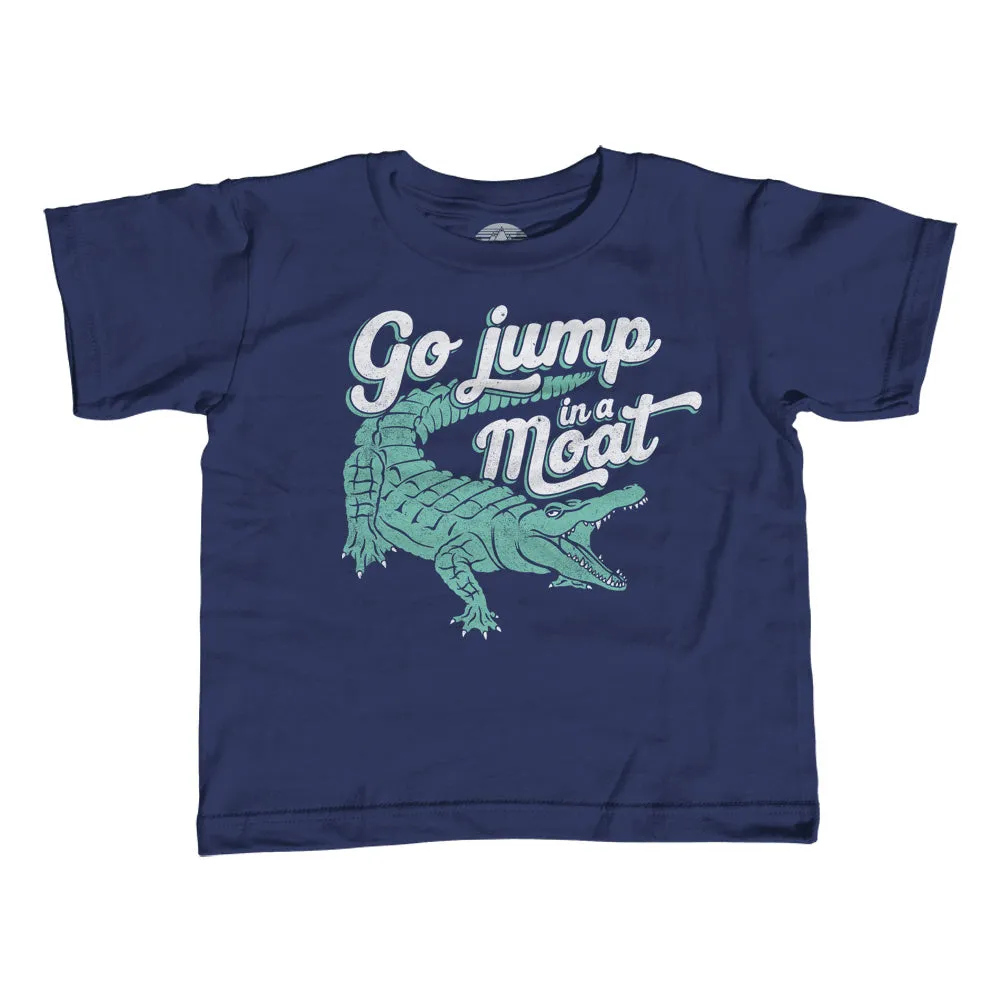 Boy's Go Jump in a Moat Alligator T-Shirt