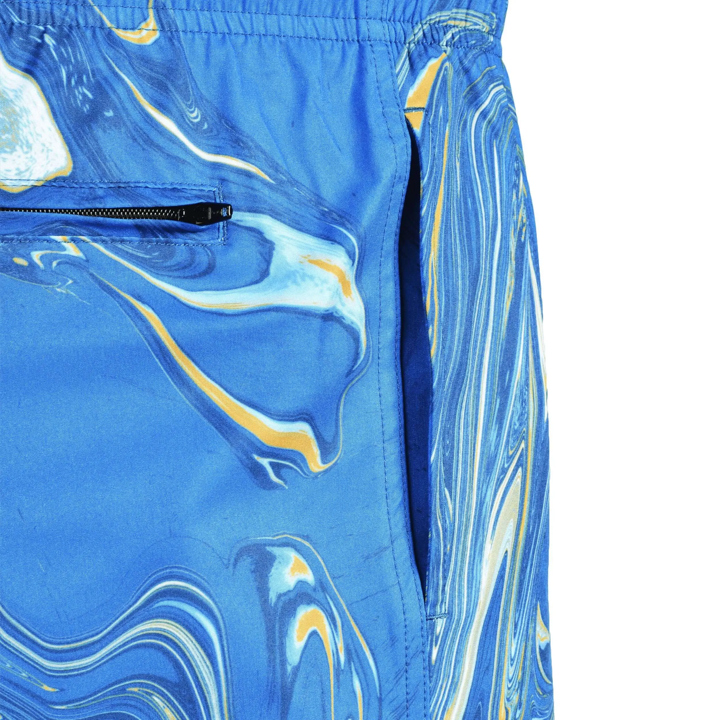 Boys Oil Blue Swimming Shorts