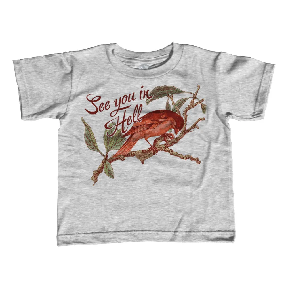 Boy's See You In Hell Bird T-Shirt