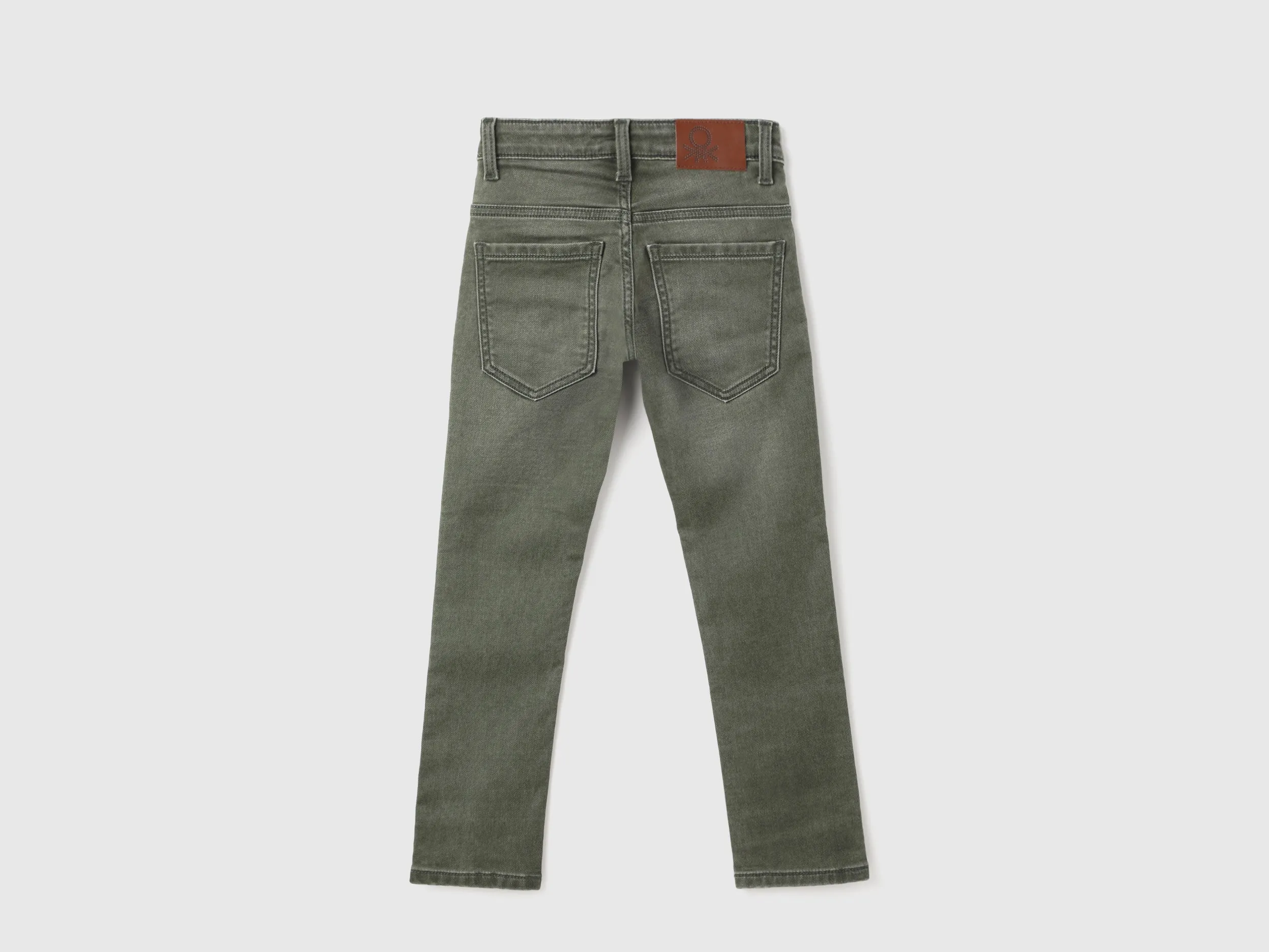 Boy's Solid Slim Fit Jeans