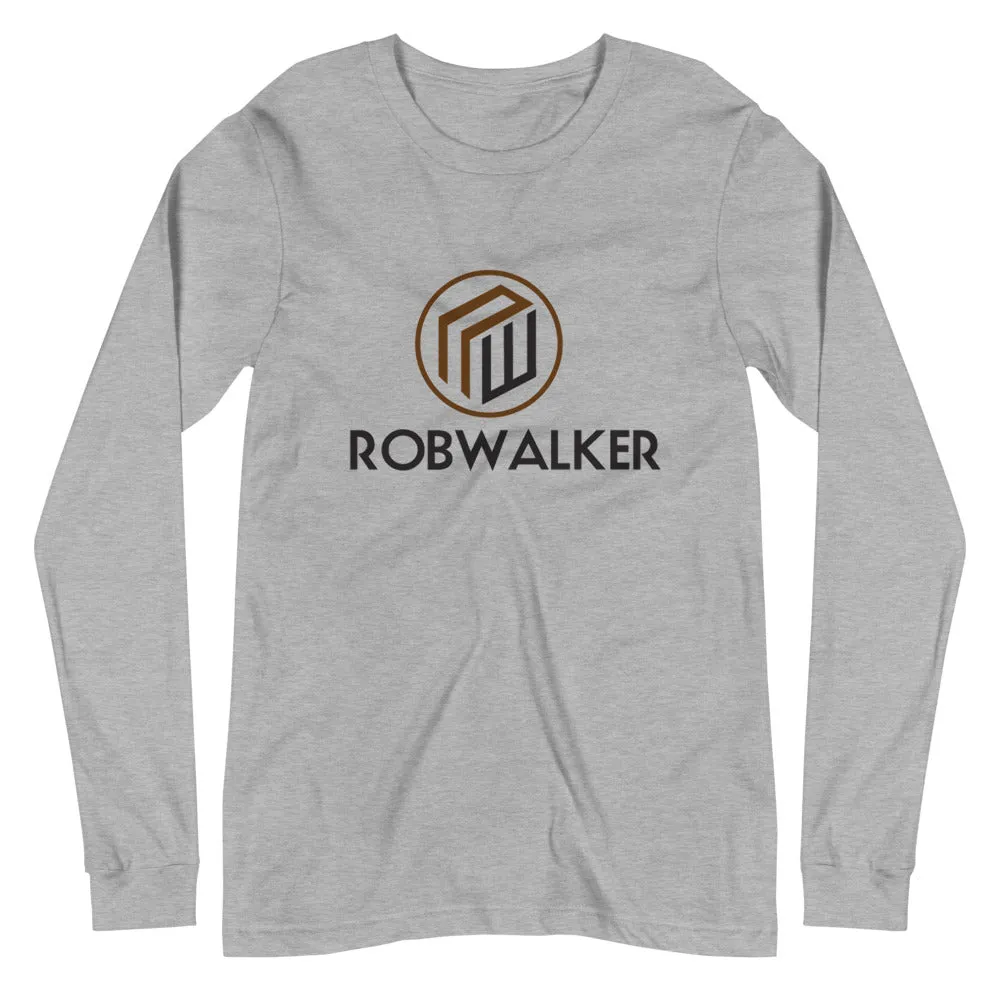Branded Slogan Unisex Long Sleeve Tee