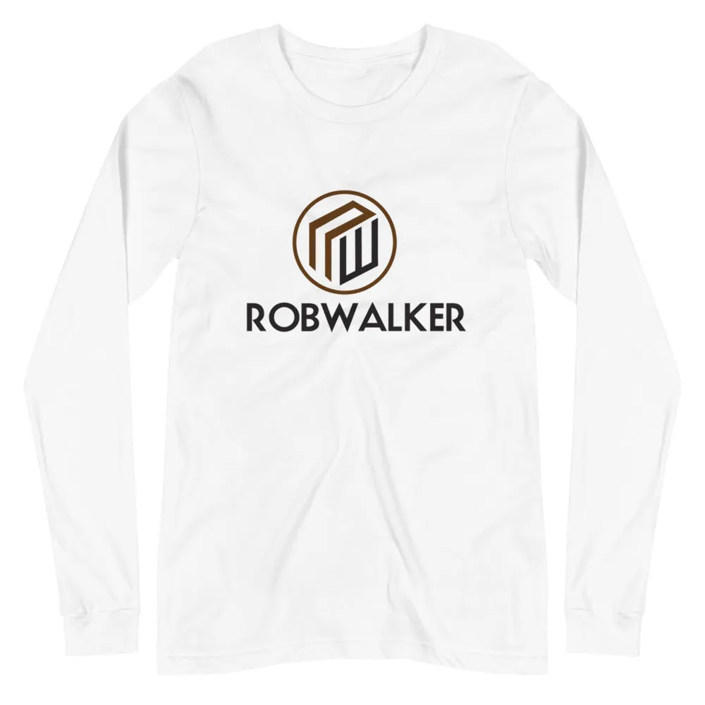 Branded Slogan Unisex Long Sleeve Tee