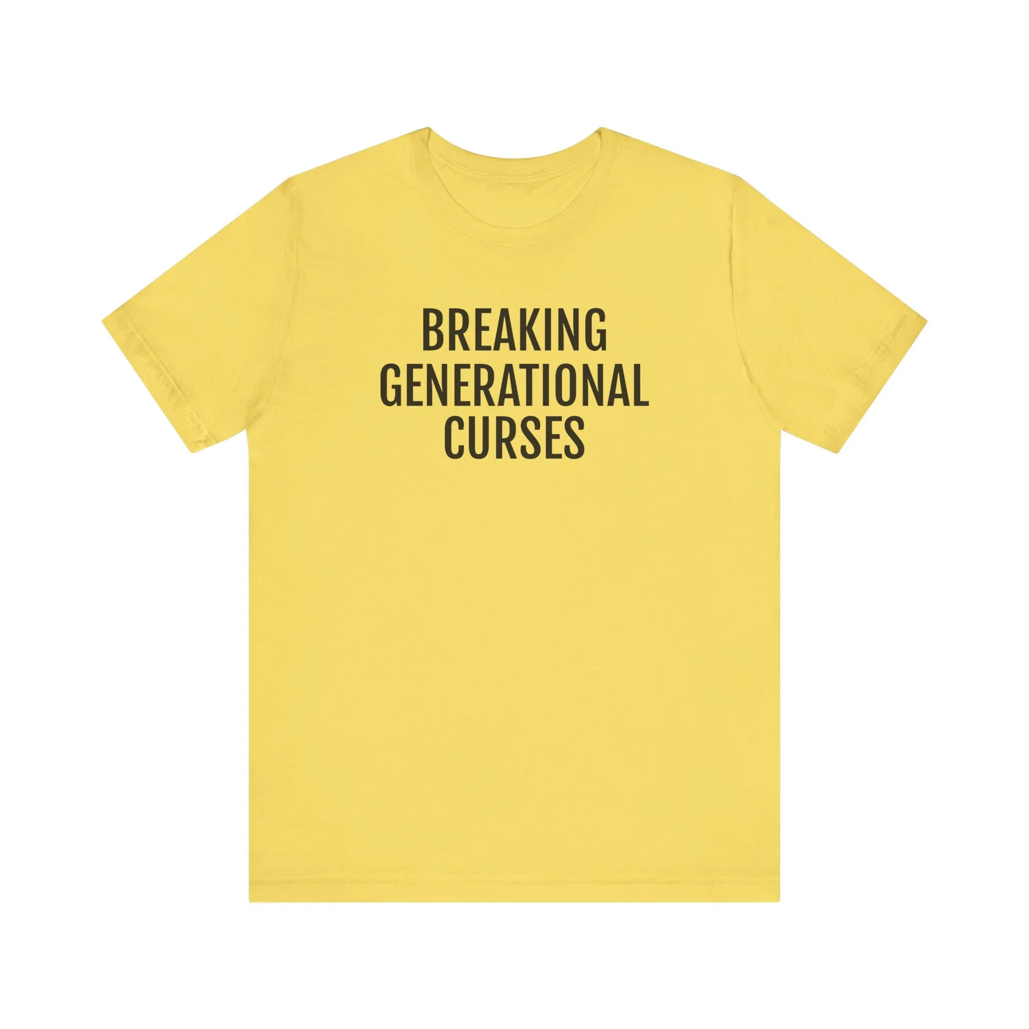 Breaking Generational Curses - Unisex Jersey Short Sleeve Tee