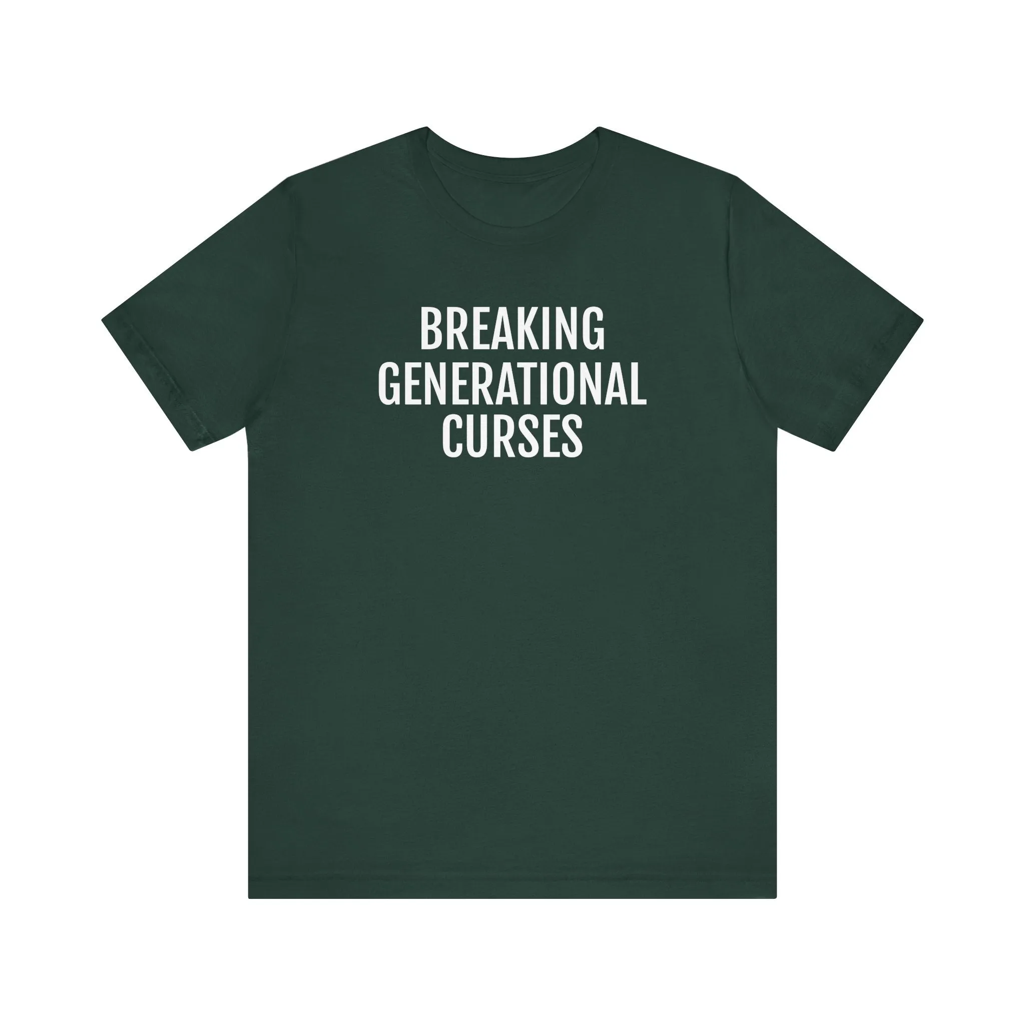 Breaking Generational Curses - Unisex Jersey Short Sleeve Tee