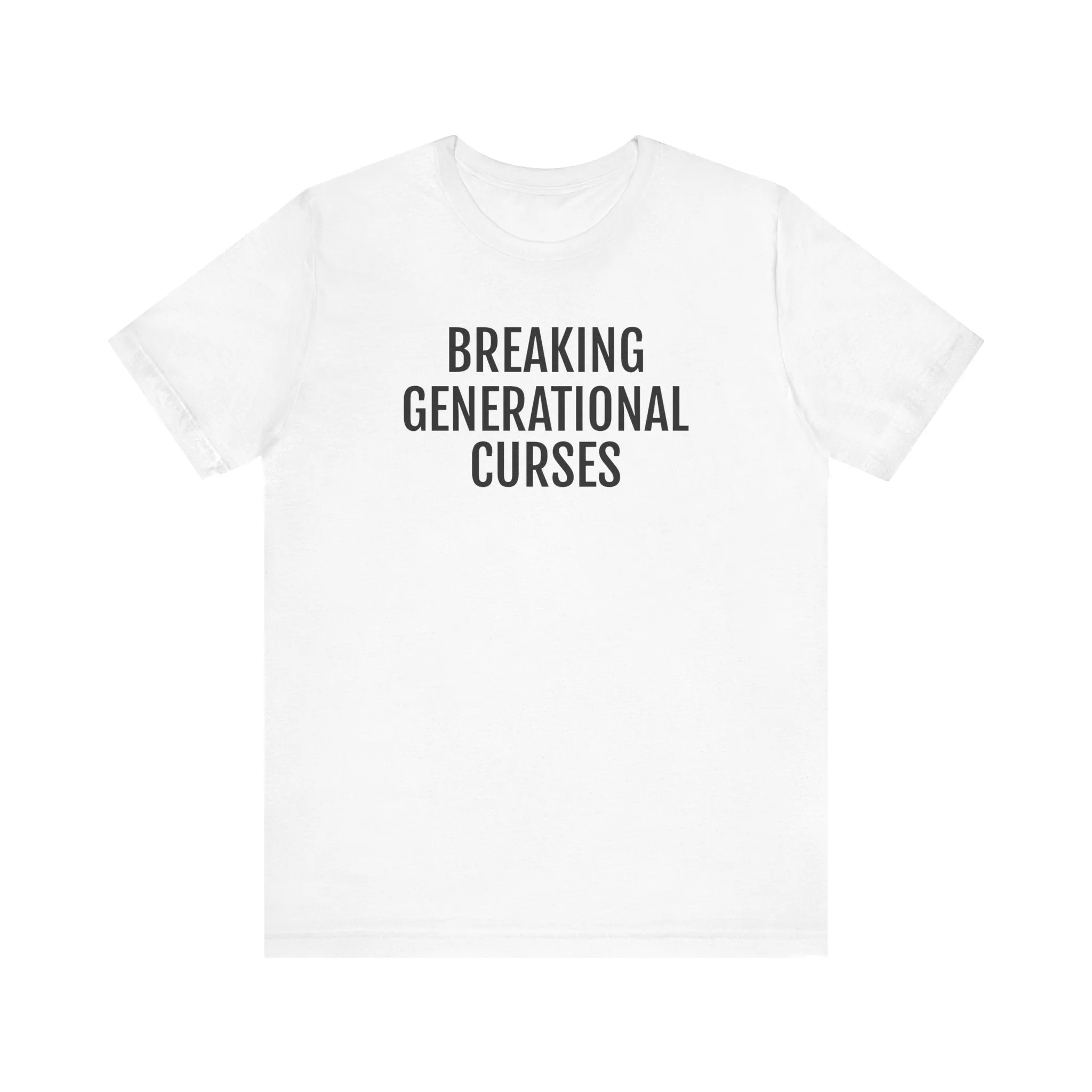 Breaking Generational Curses - Unisex Jersey Short Sleeve Tee
