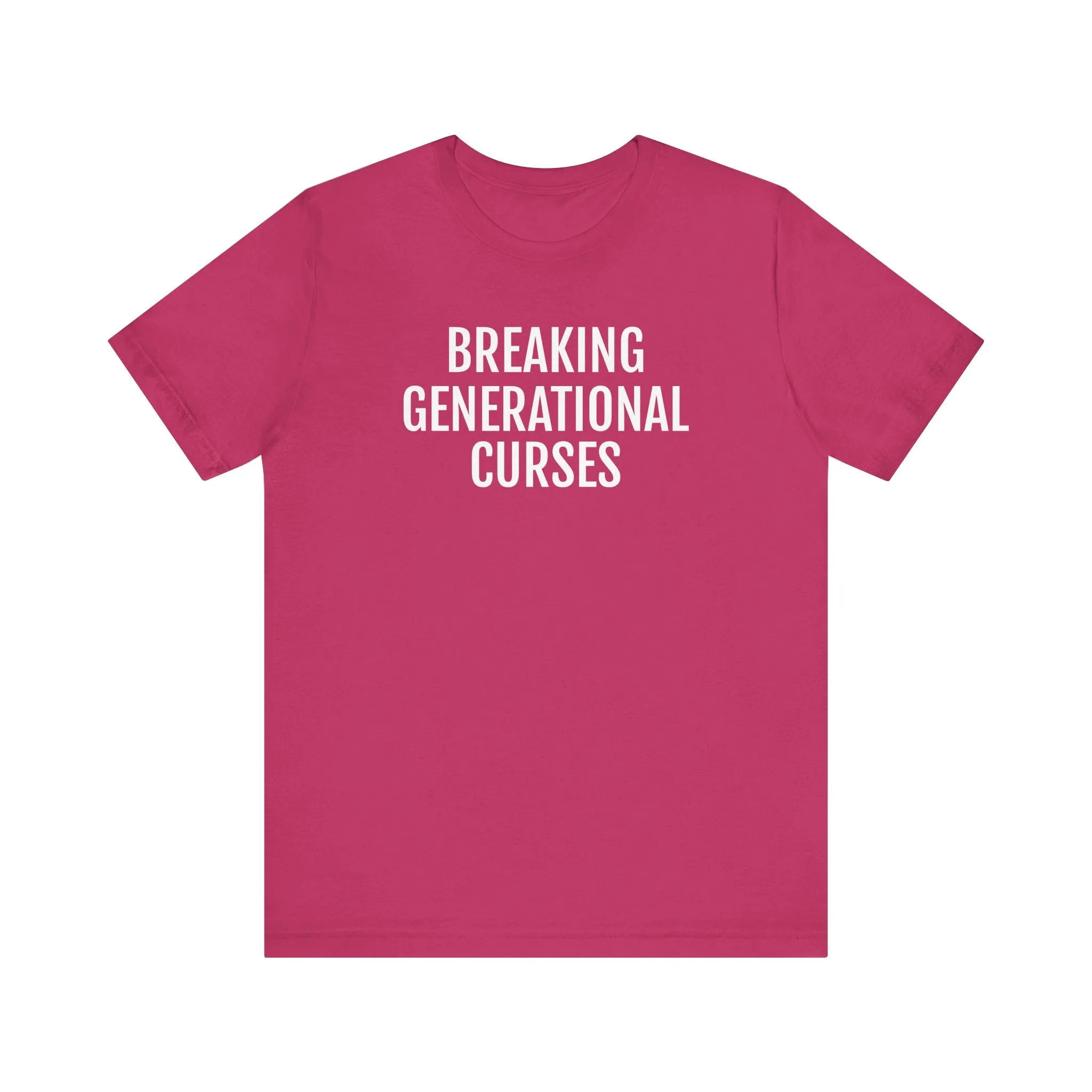 Breaking Generational Curses - Unisex Jersey Short Sleeve Tee