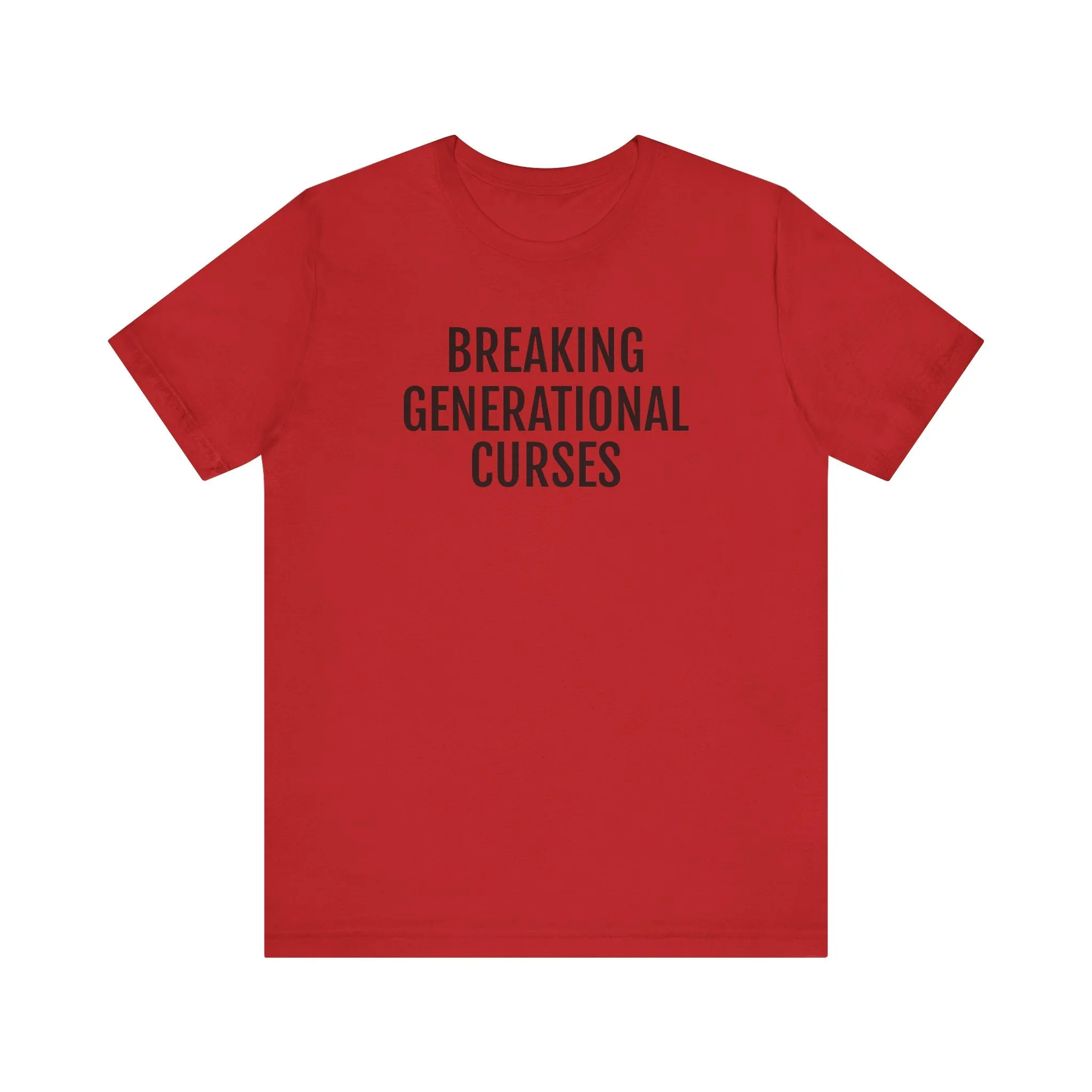 Breaking Generational Curses - Unisex Jersey Short Sleeve Tee