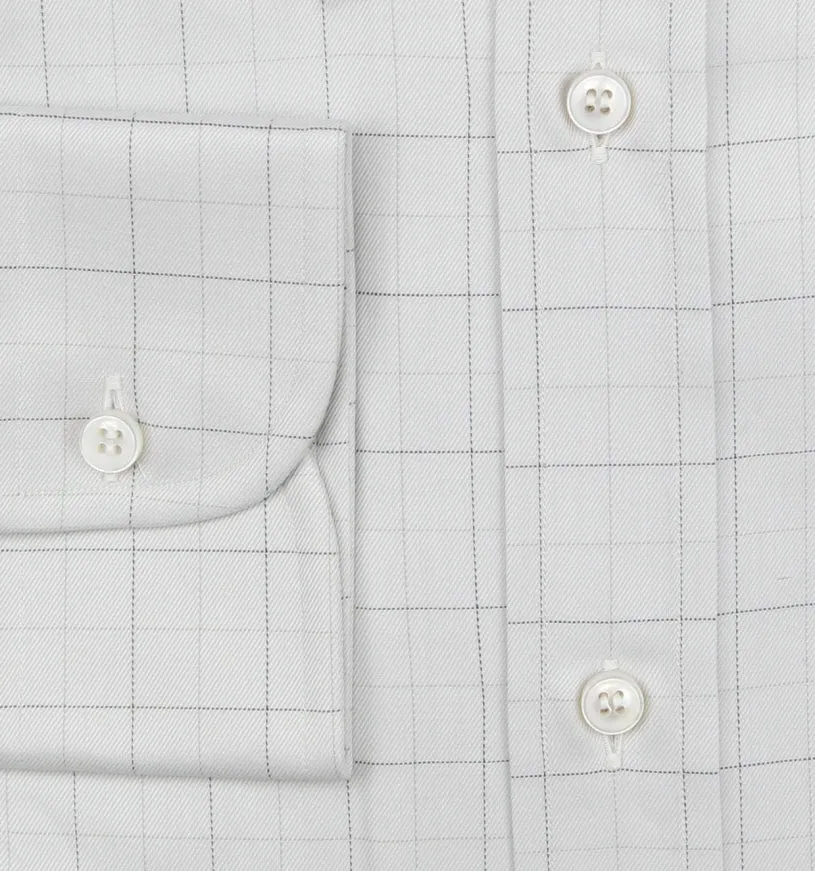 Brioni Light Gray Shirt - Slim