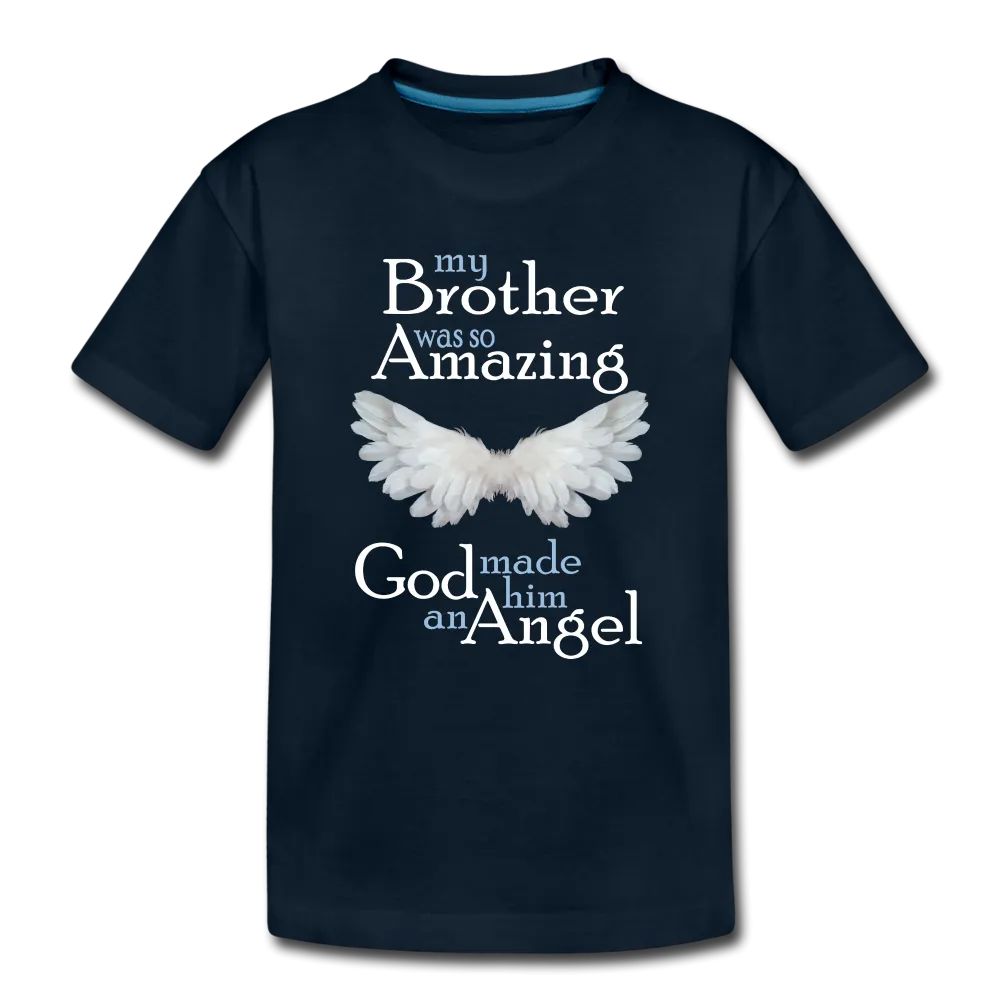 Brother Amazing Angel Kids' Premium T-Shirt