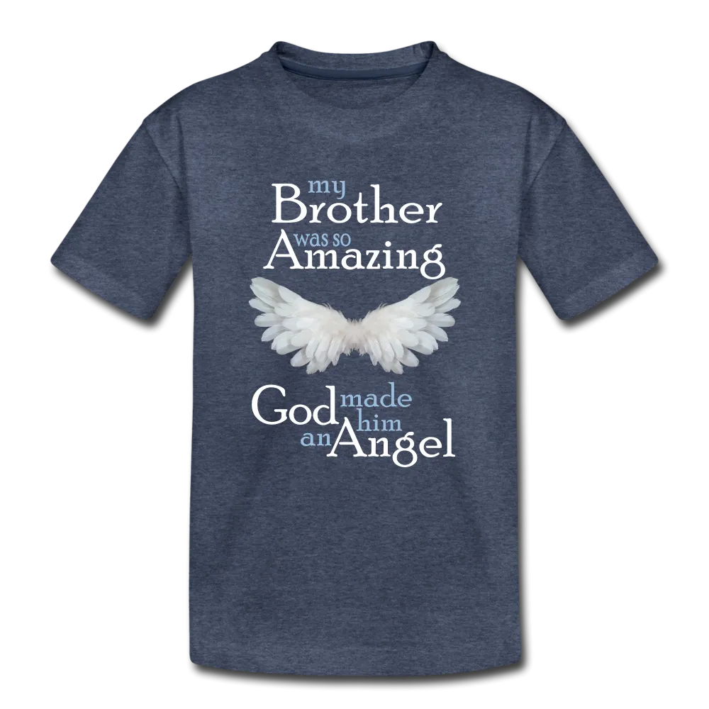 Brother Amazing Angel Kids' Premium T-Shirt