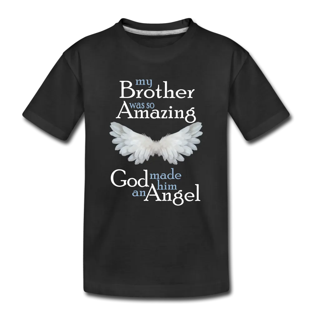 Brother Amazing Angel Kids' Premium T-Shirt