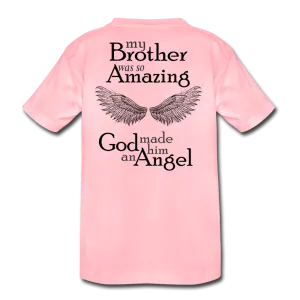Brother Amazing Angel Sister of An Angel Kids' Premium T-Shirt