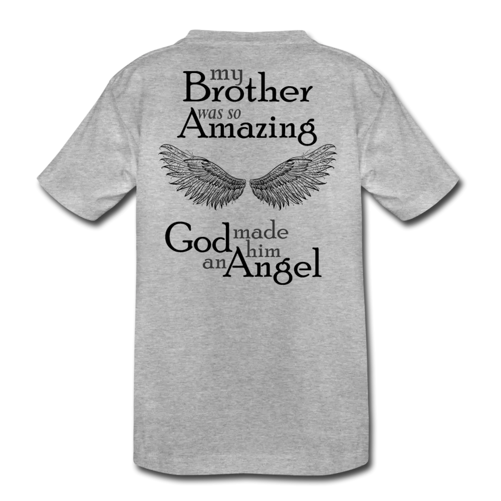 Brother Amazing Angel Sister of An Angel Kids' Premium T-Shirt