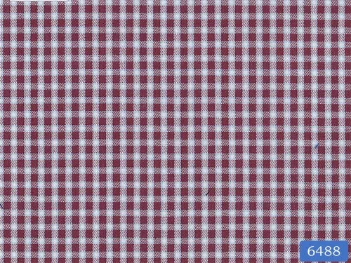 Brown and White Check Shirt