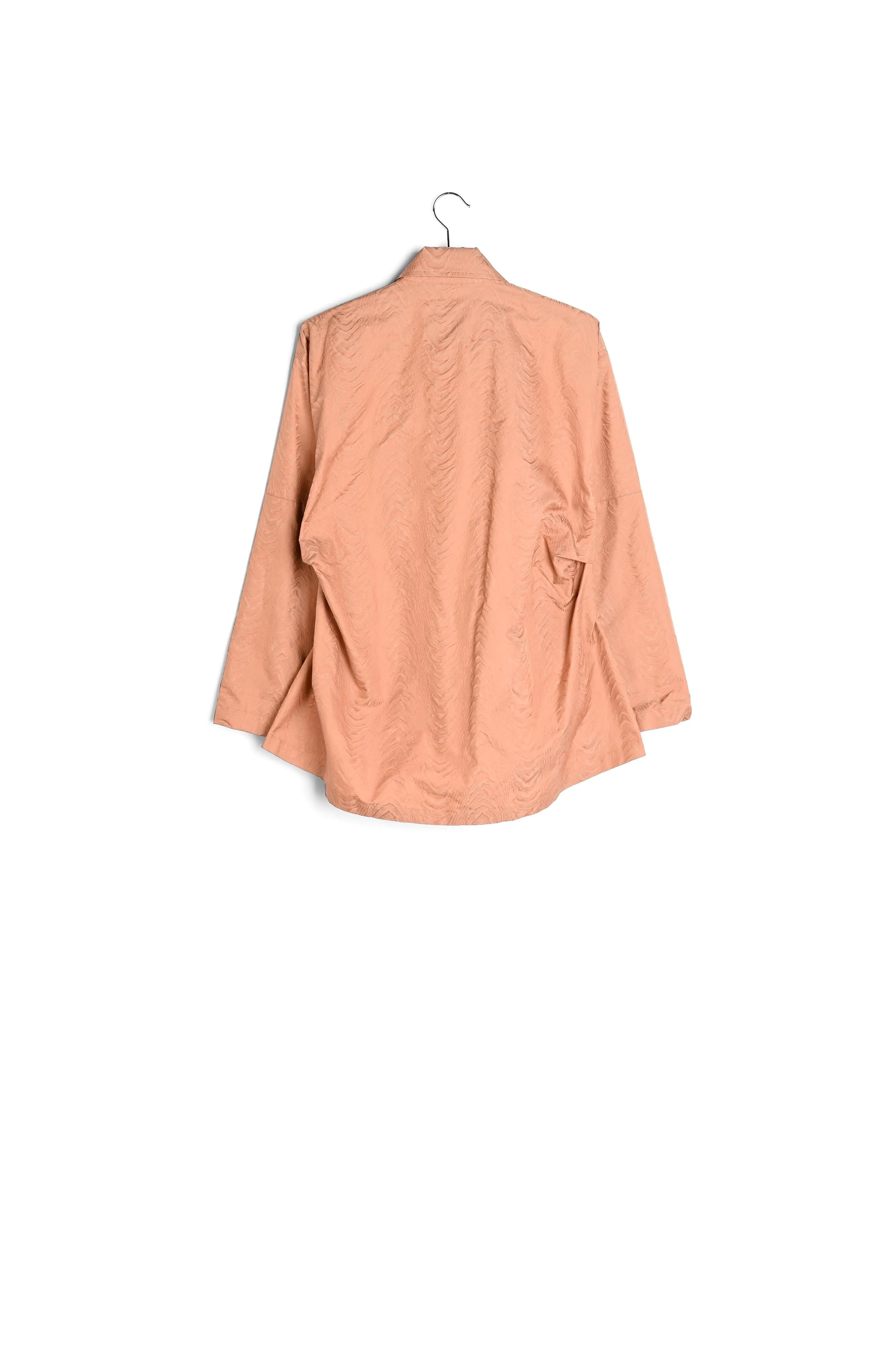 Brown jacquard jacket