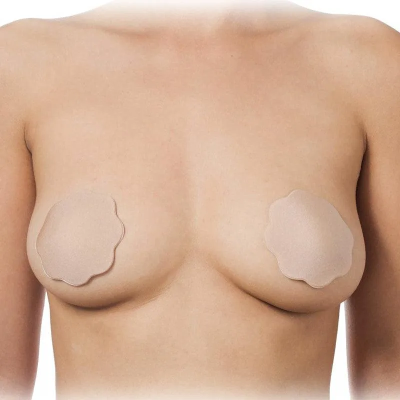 Bye Bra - Siliconen Tepel Covers 1 paar - Lichte Huidskleur