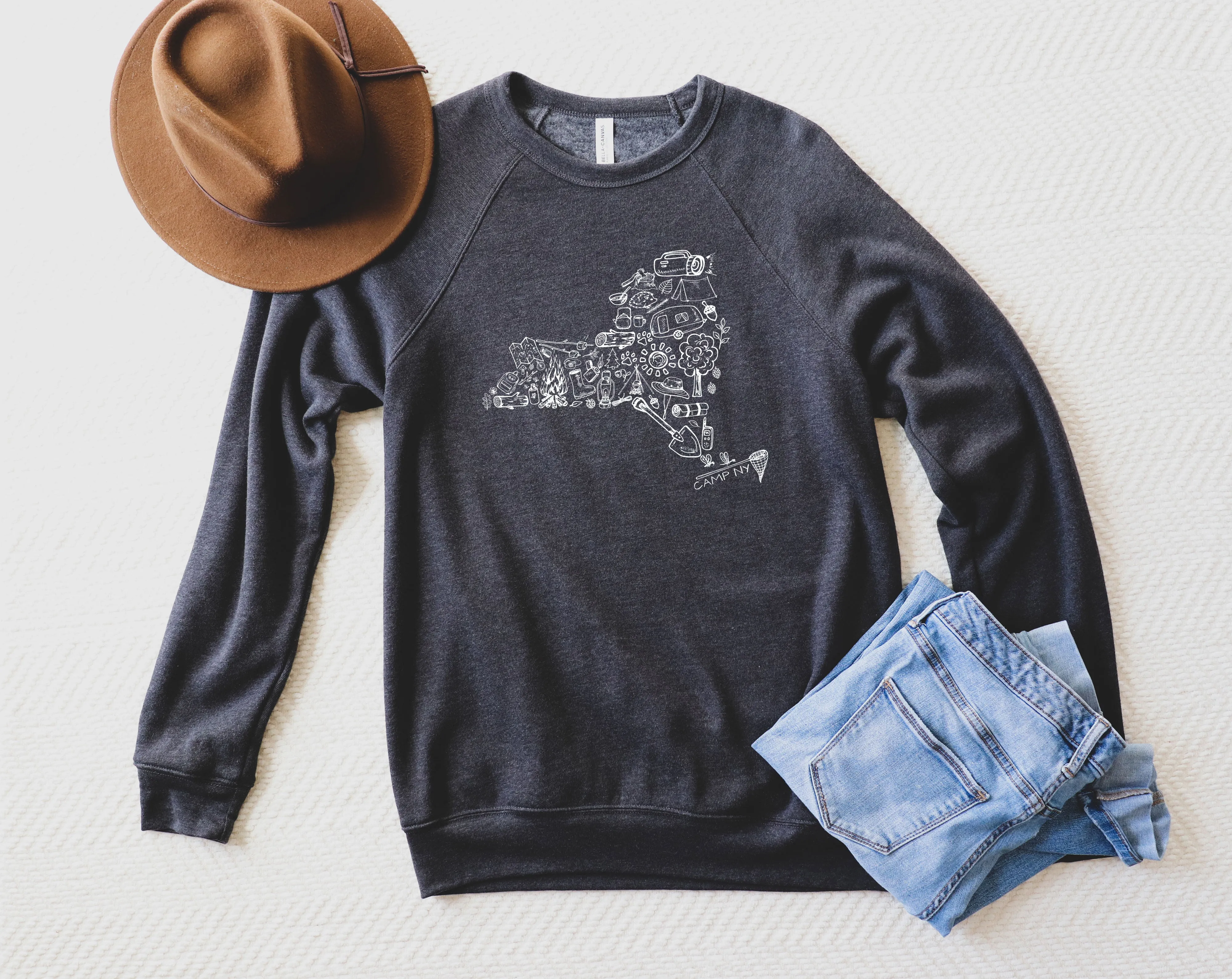Camp Collection - Camp NY Sweatshirt - Rags and Rivers Branded