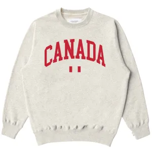 Canada Fleece Sweatshirt Eggshell - Unisex