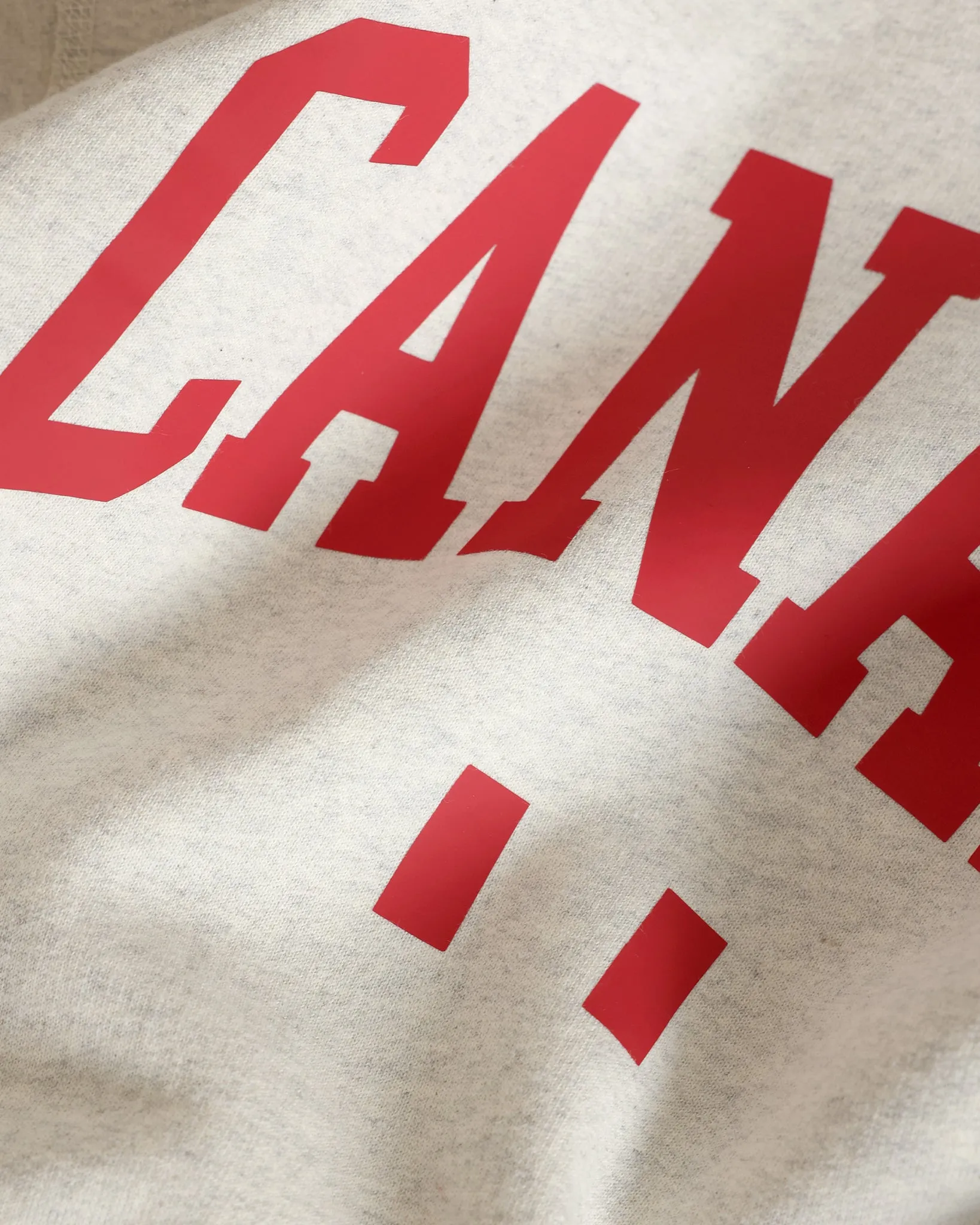 Canada Fleece Sweatshirt Eggshell - Unisex