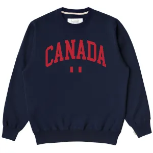 Canada Fleece Sweatshirt Navy - Unisex