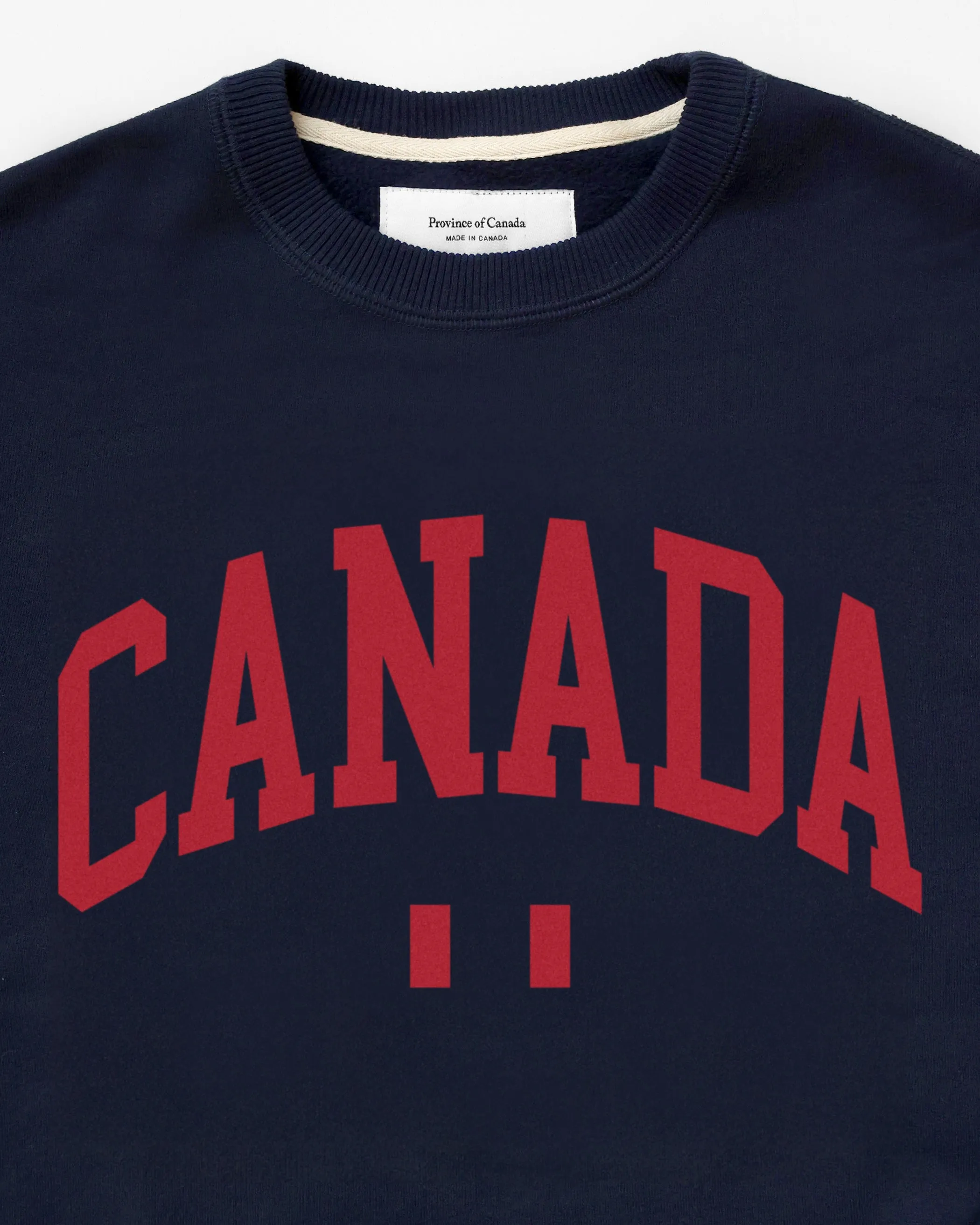 Canada Fleece Sweatshirt Navy - Unisex