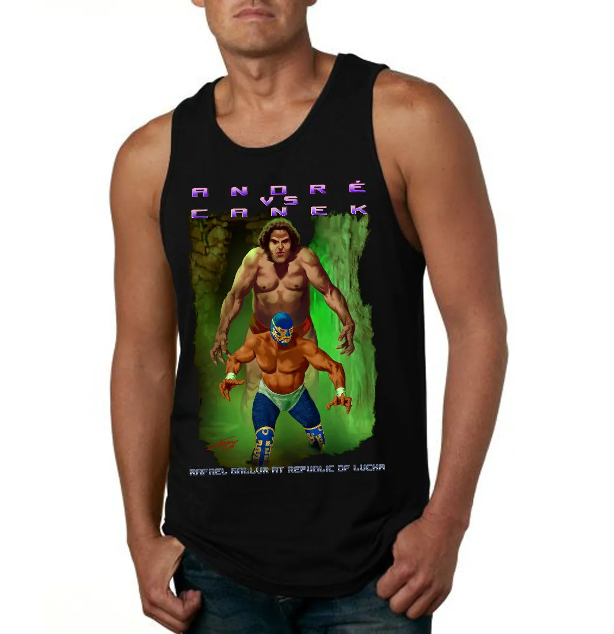 CANEK vs ANDRE Rafael Gallur t-shirt
