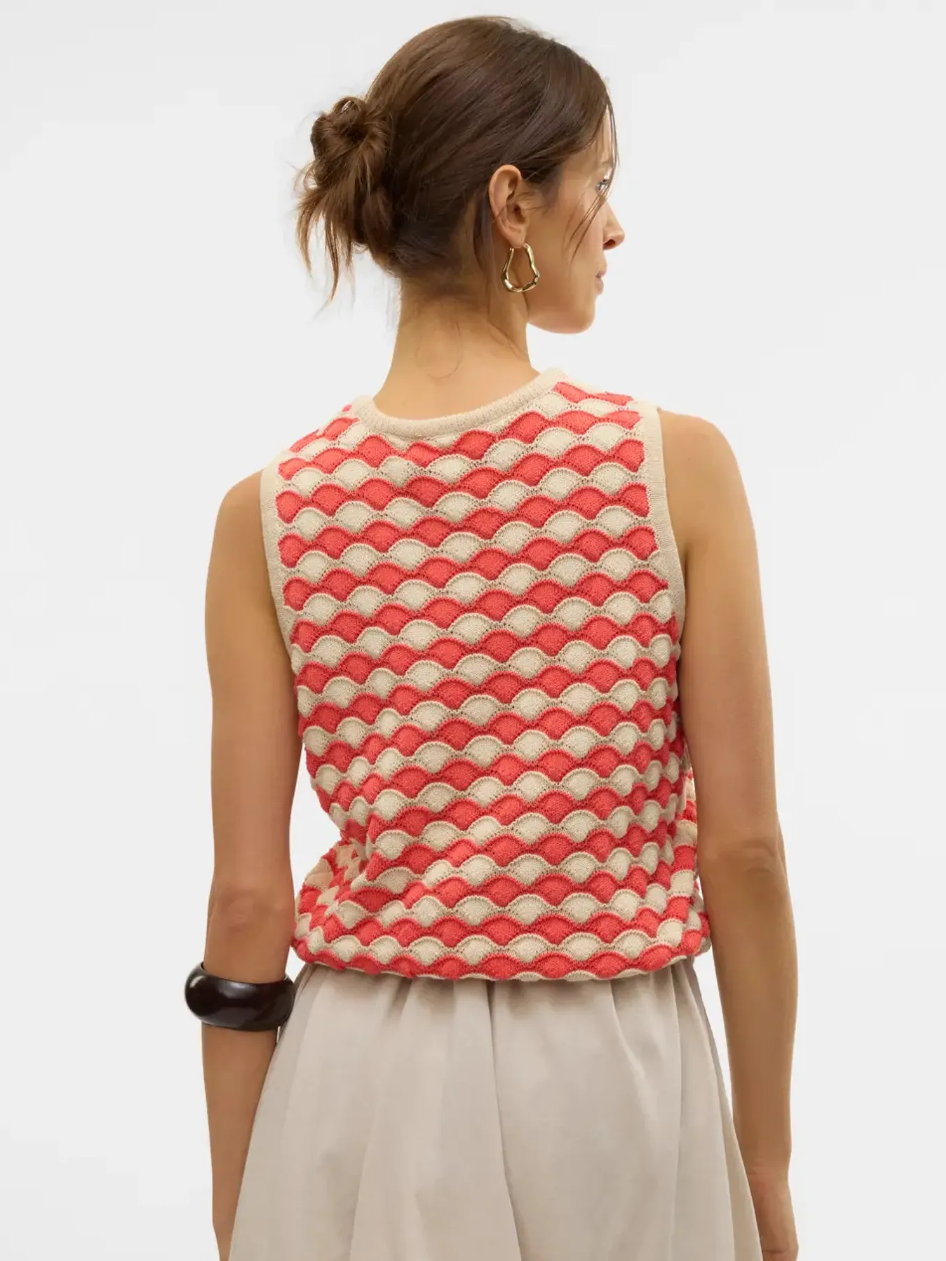 Carry Stone/Coral Tank Top