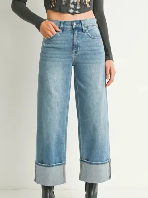 Chic Cuff Jeans