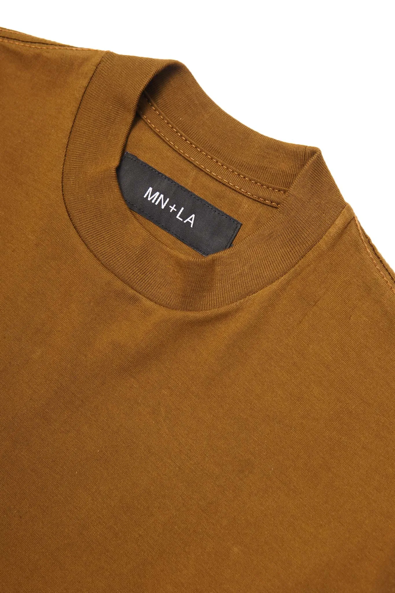CHOP CHOP TEE IN RUST