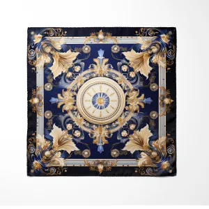 CLASSIC BAROQUE  SILK POCKET SQUARE