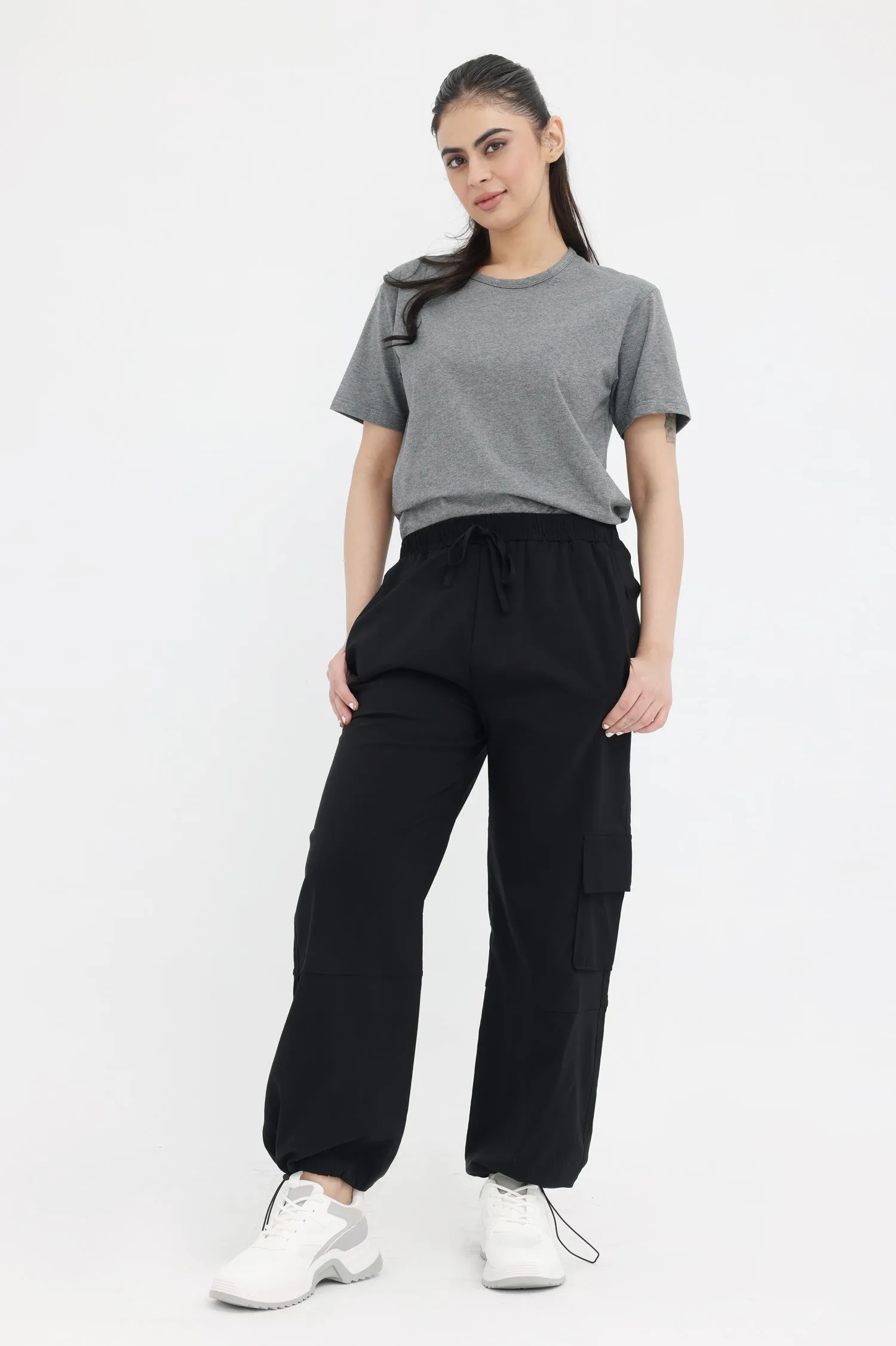 CLASSIC FIT ESSENTIAL TEE-DARK-GREY