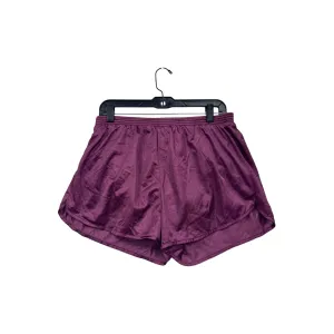 Cobblestones Womens Activewear Nylon Running Shorts XL Purple #8146