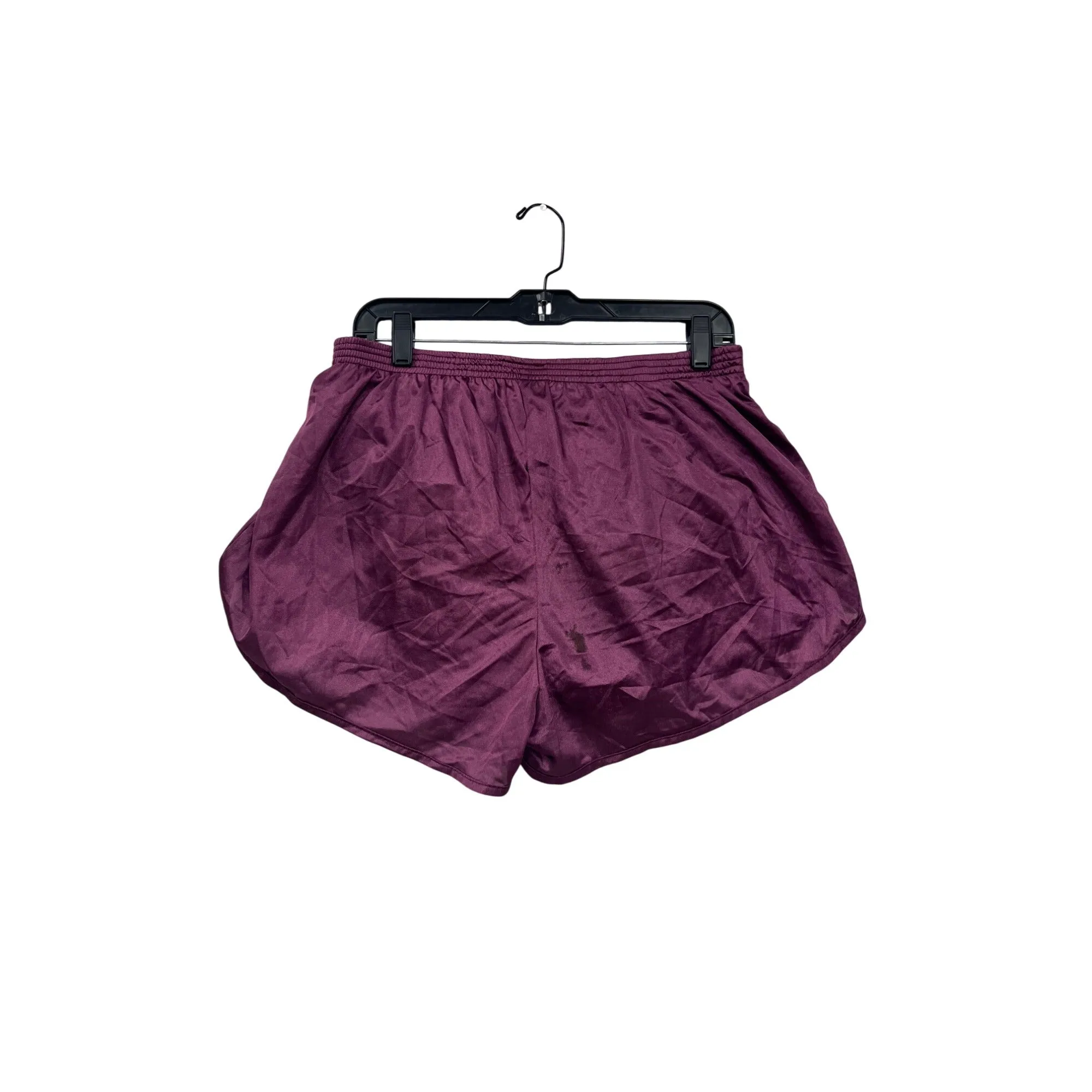 Cobblestones Womens Activewear Nylon Running Shorts XL Purple #8146