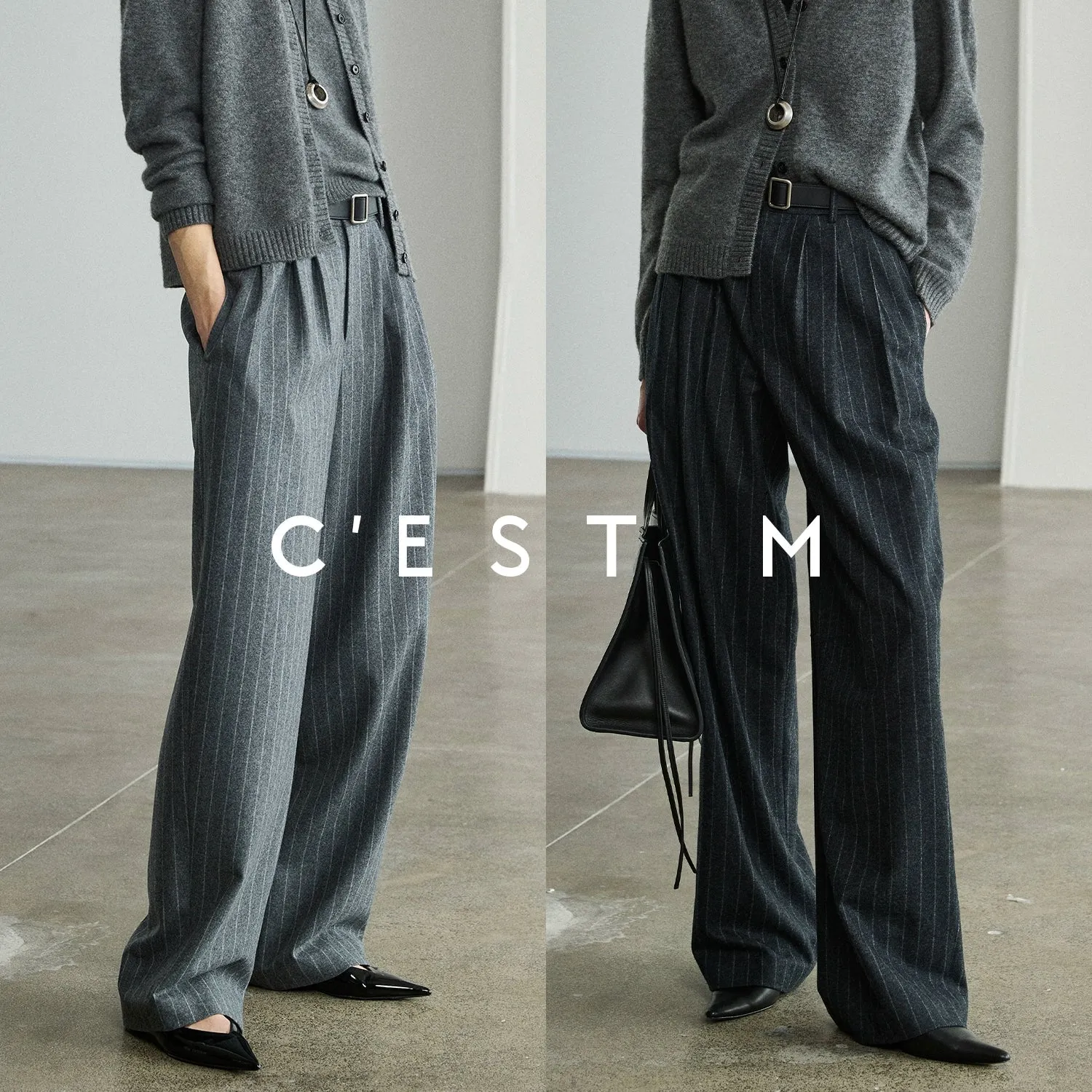 Collarless Suit