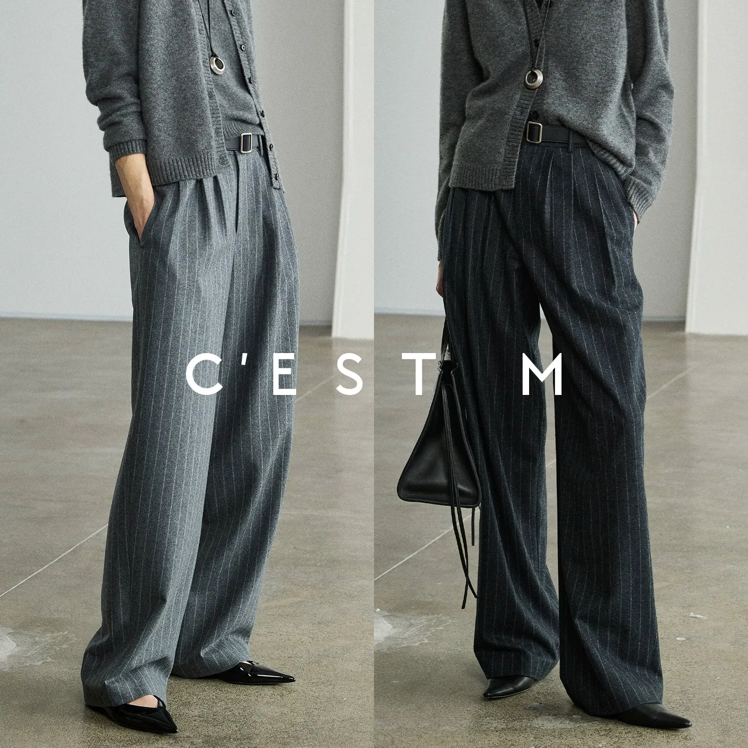 Collarless Suit