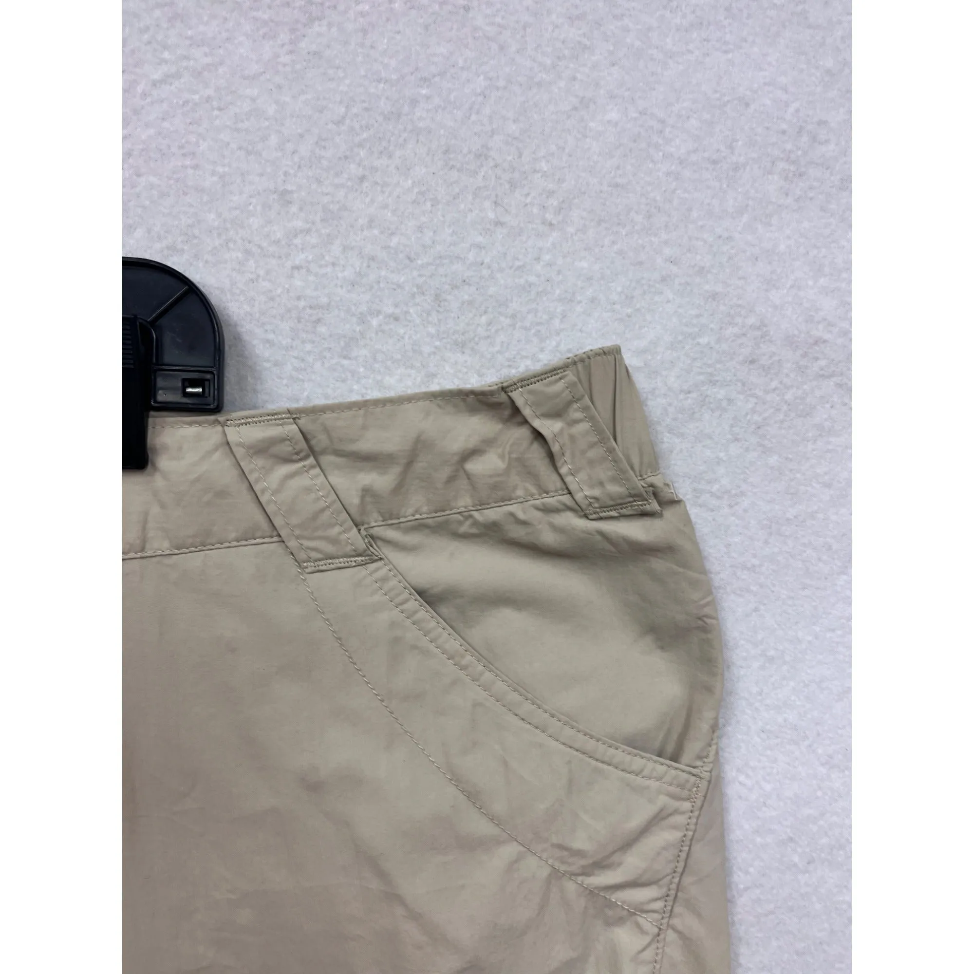 Columbia Womens Plus Size 3X Khaki Nylon Shorts With Pockets #6705