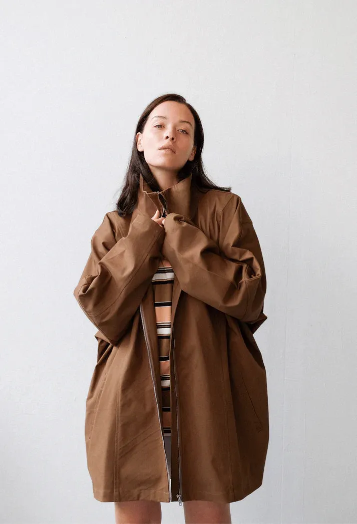 COMMONPLACE // City Twill Jacket COFFEE