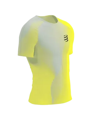 Compressport Men's Performance SS Tshirt - Safe Yellow
